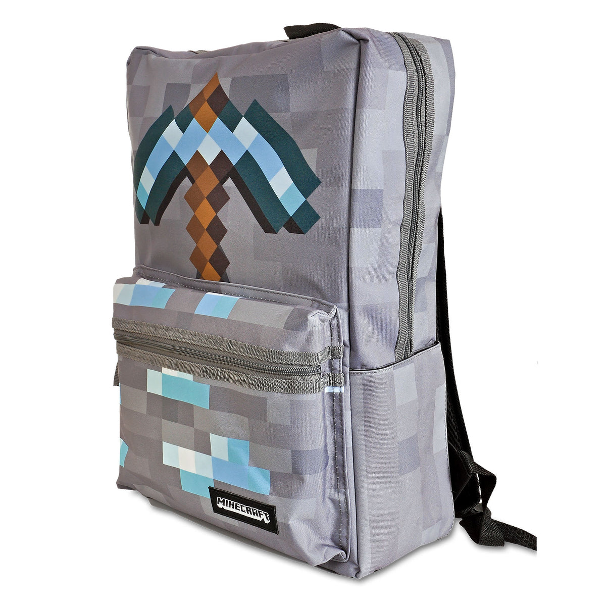 Produktbild Minecraft - Pickaxe Rucksack grau