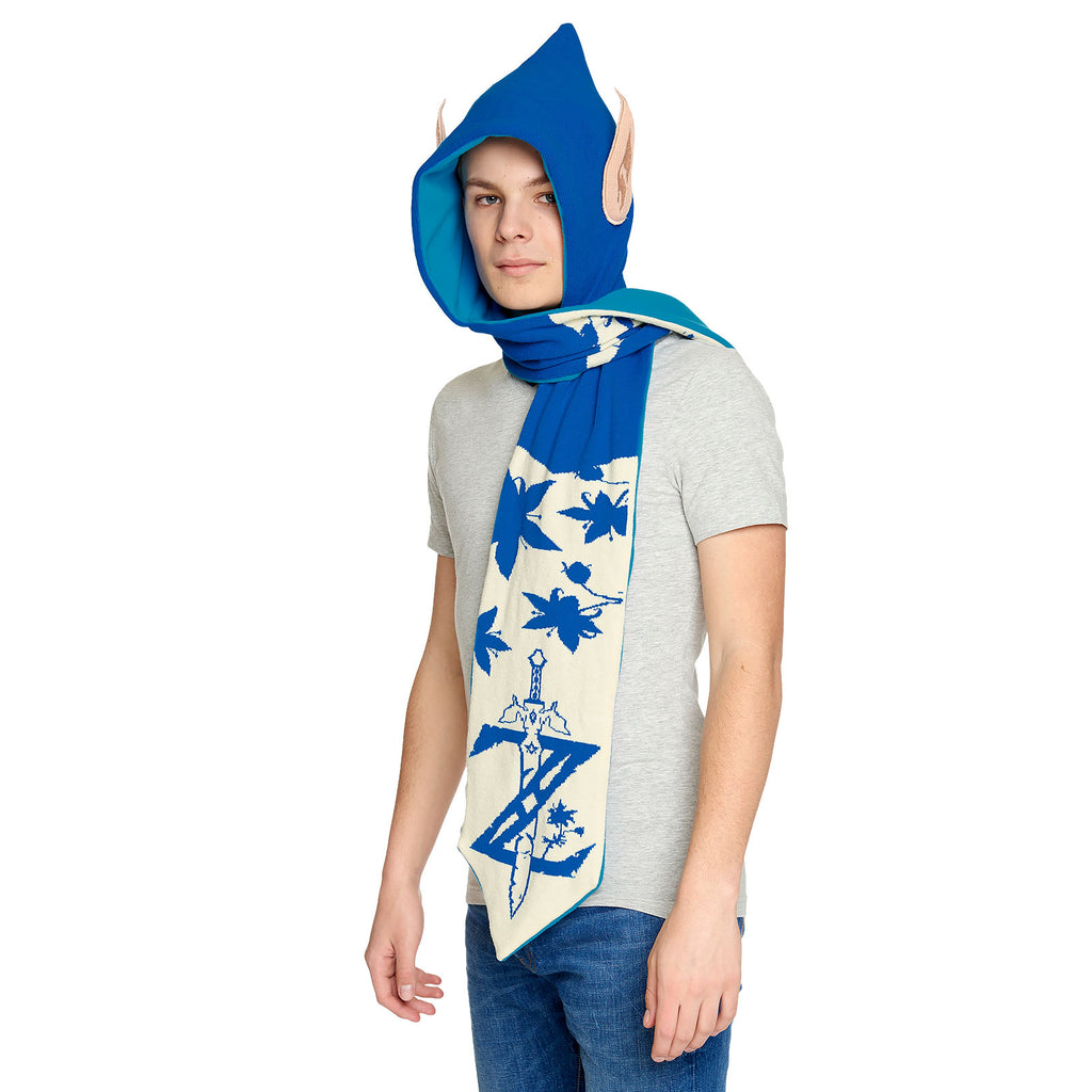 Produktbild Zelda - Breath of the Wild Schal mit Kapuze und Ohren