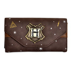 Produktbild Harry Potter - Hogwarts Metall Wappen Geldbörse