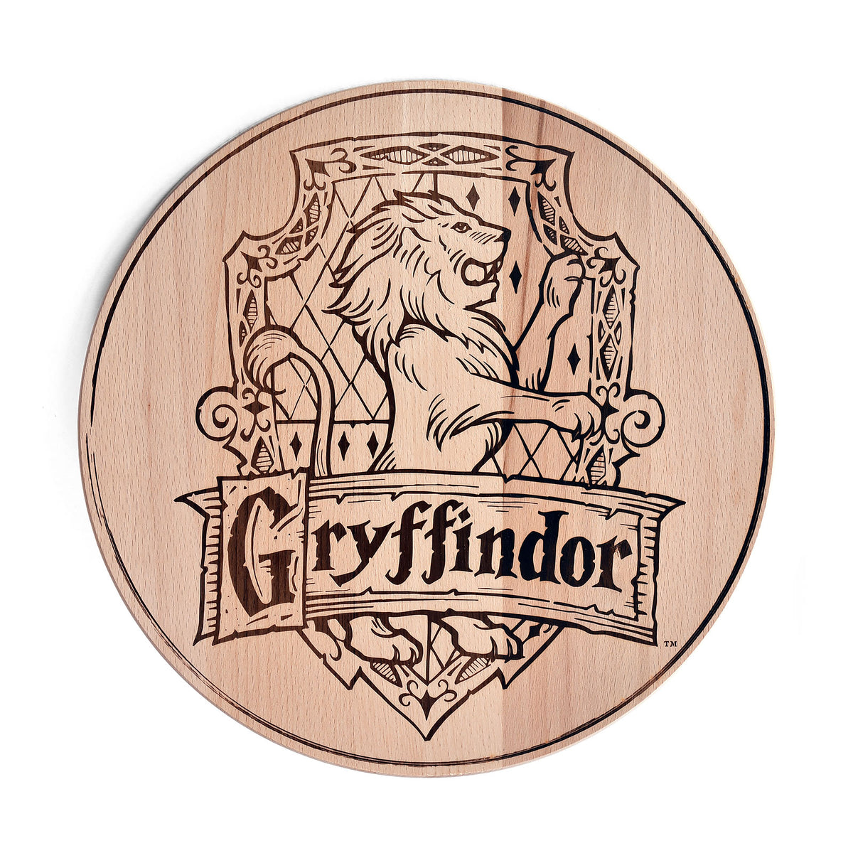 Produktbild Harry Potter - Gryffindor Wappen Schneidebrett Buche