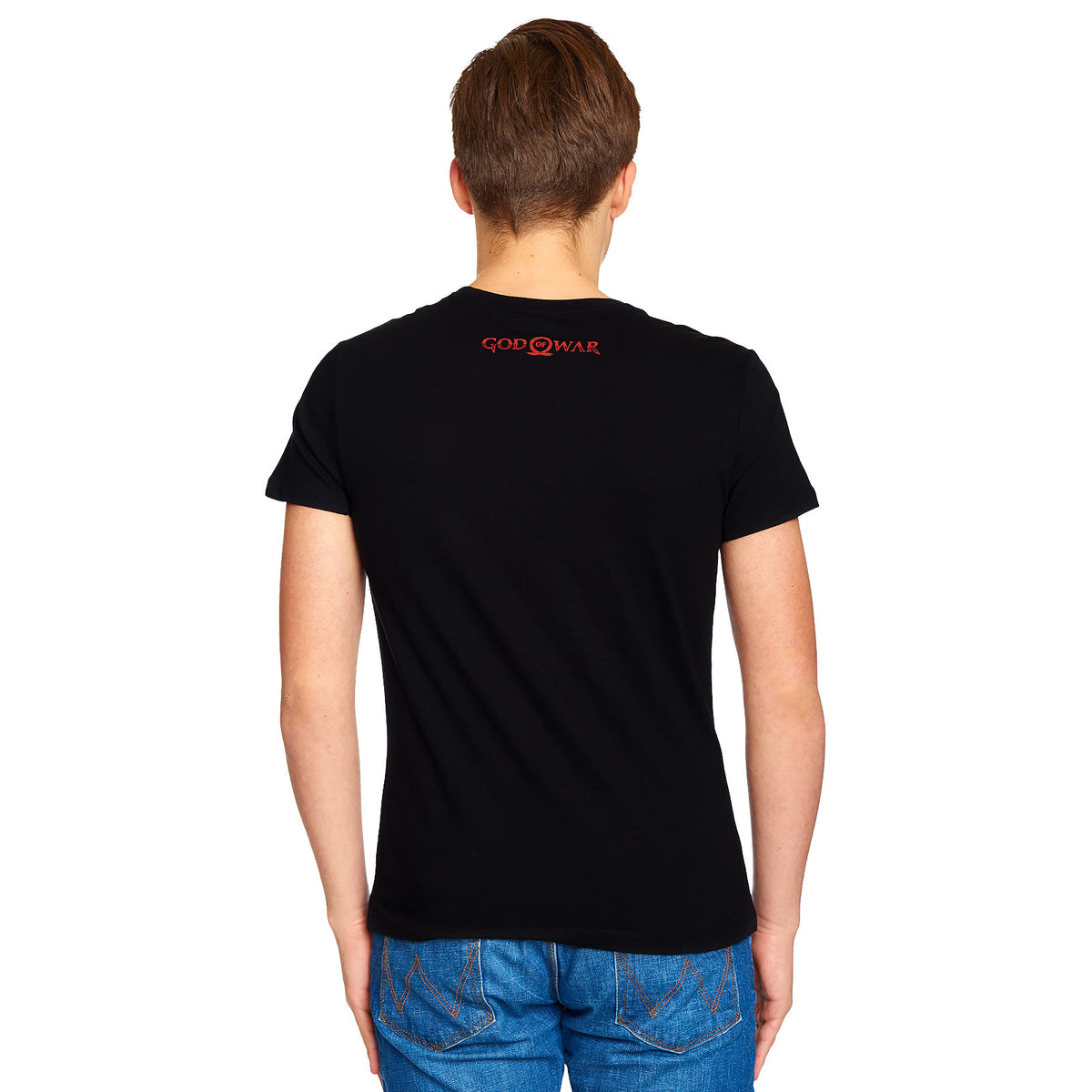 Produktbild God of War - Red Logo T-Shirt schwarz