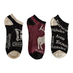 Produktbild Harry Potter - Glitzereffekt Socken 3er Set