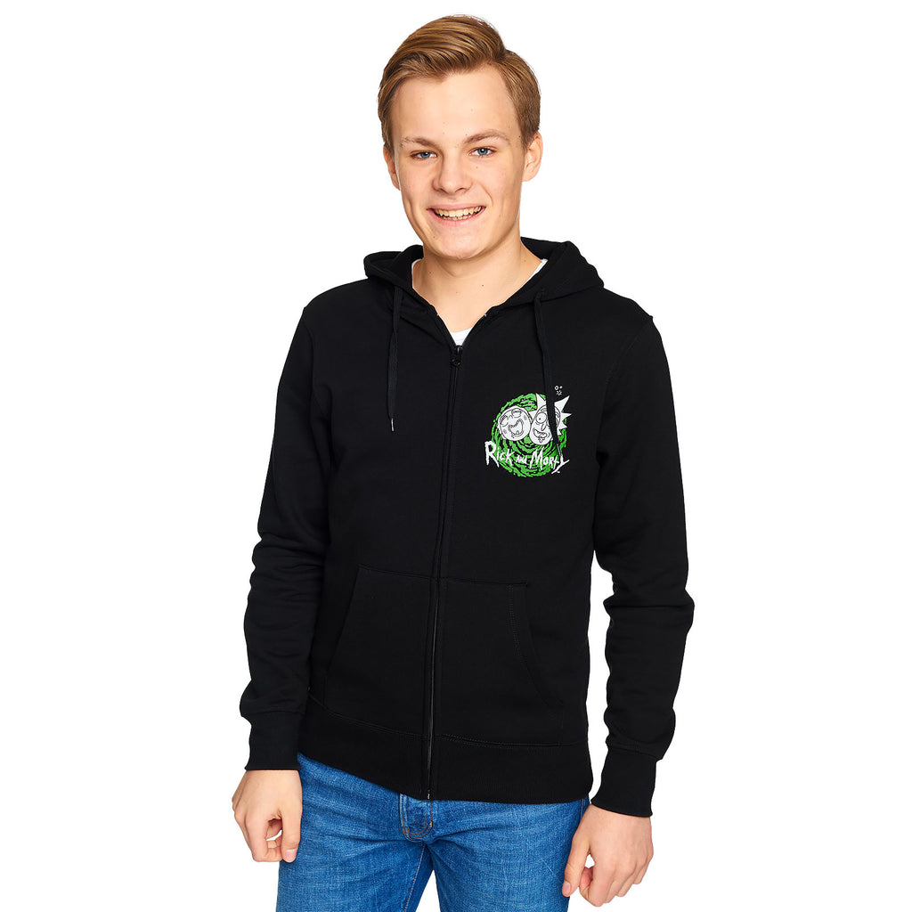 Produktbild Rick and Morty - Riggity Wrecked Kapuzenjacke schwarz