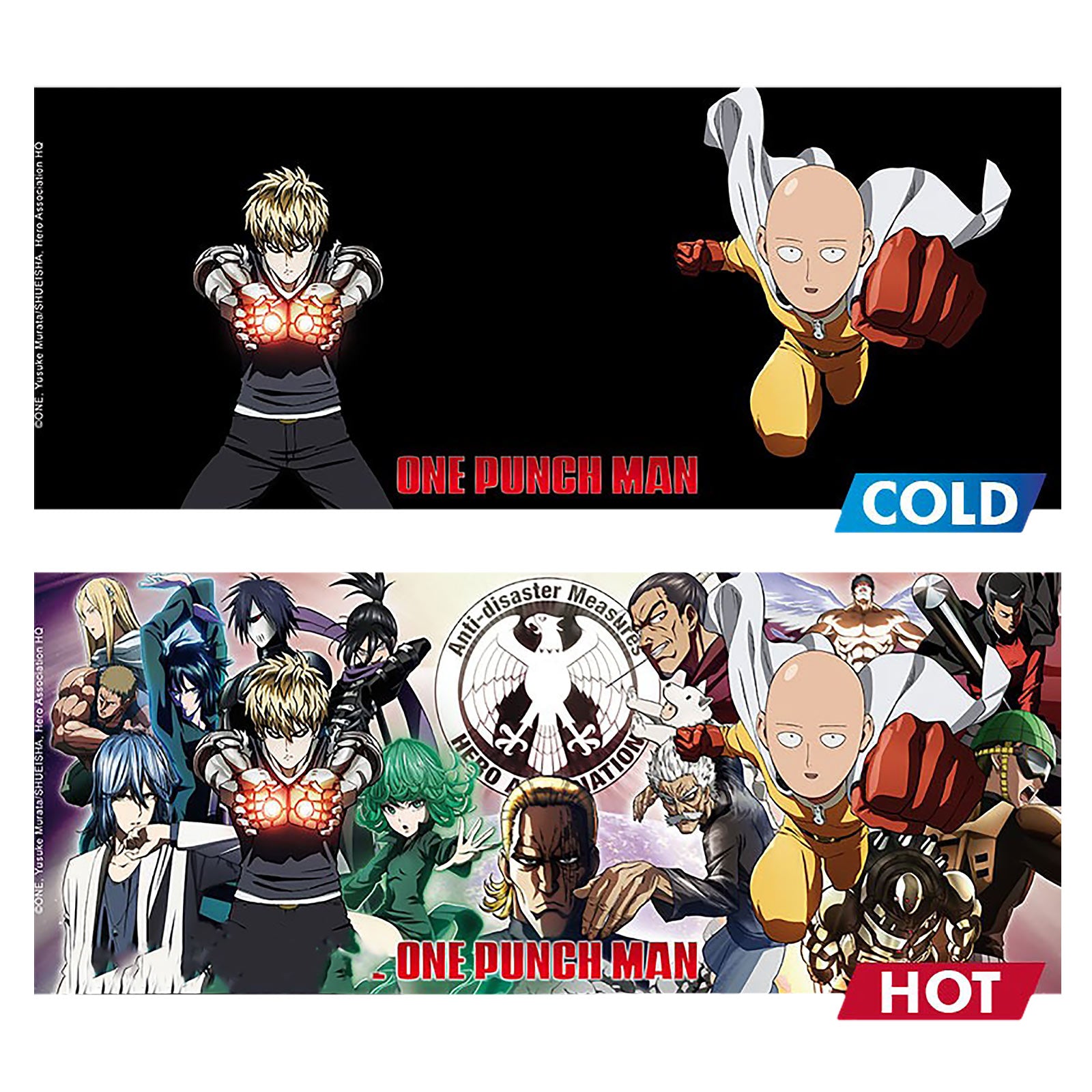 Produktbild One Punch Man - Heroes Thermoeffekt Tasse