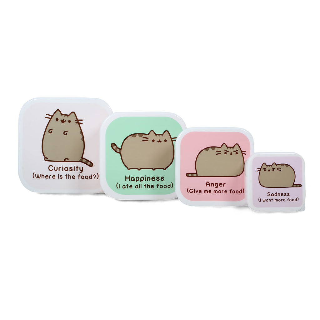 Produktbild Pusheen - Lunchbox 4er Set