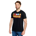 Produktbild Pac-Man - Chase T-Shirt schwarz