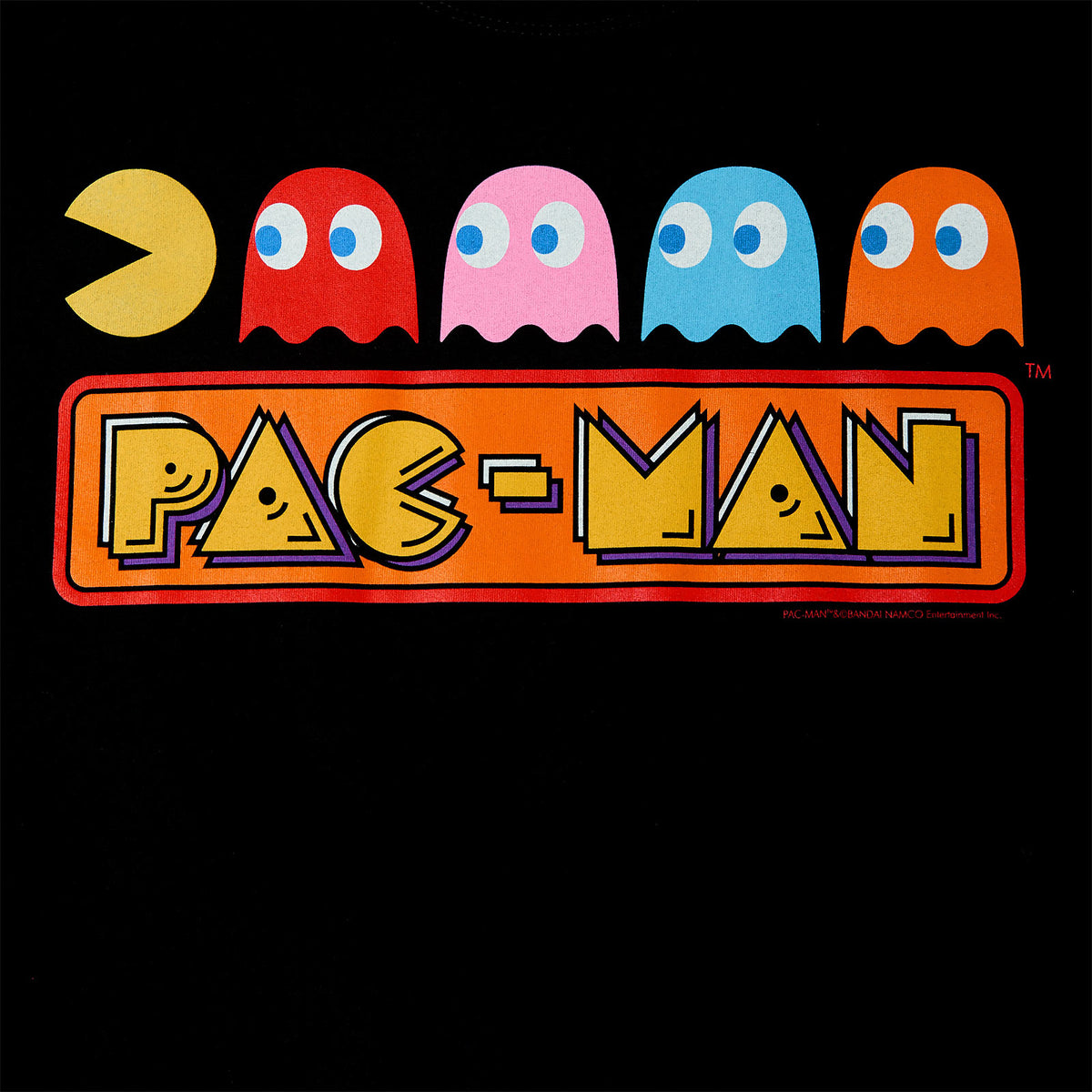 Produktbild Pac-Man - Chase T-Shirt schwarz