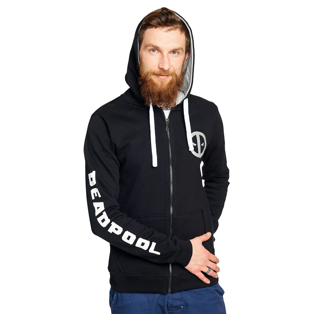 Produktbild Deadpool - Number 91 Kapuzenjacke schwarz