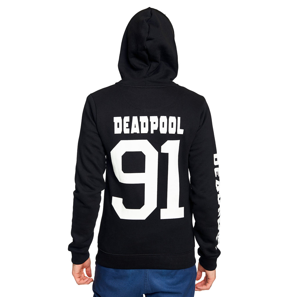Produktbild Deadpool - Number 91 Kapuzenjacke schwarz