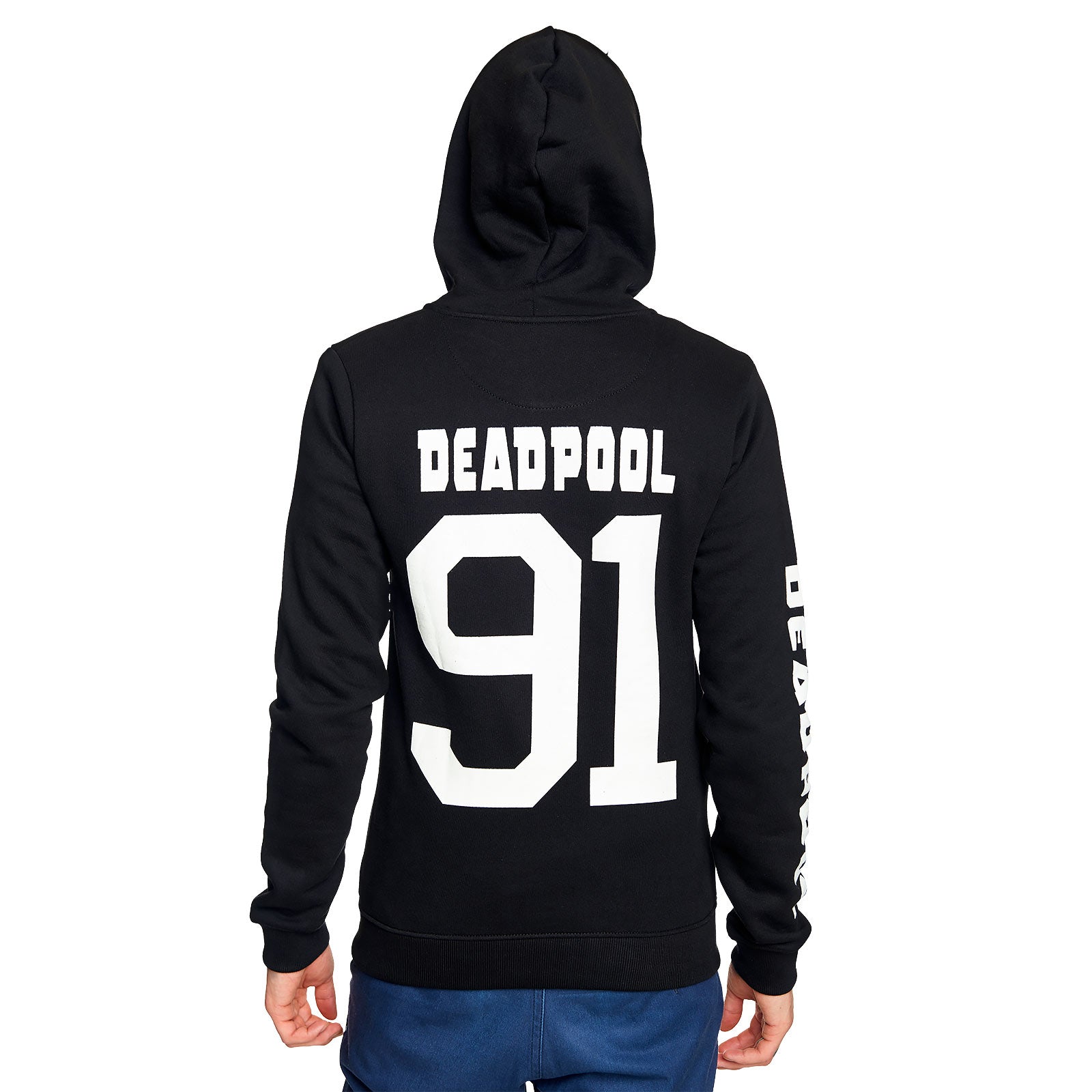 Produktbild Deadpool - Number 91 Kapuzenjacke schwarz