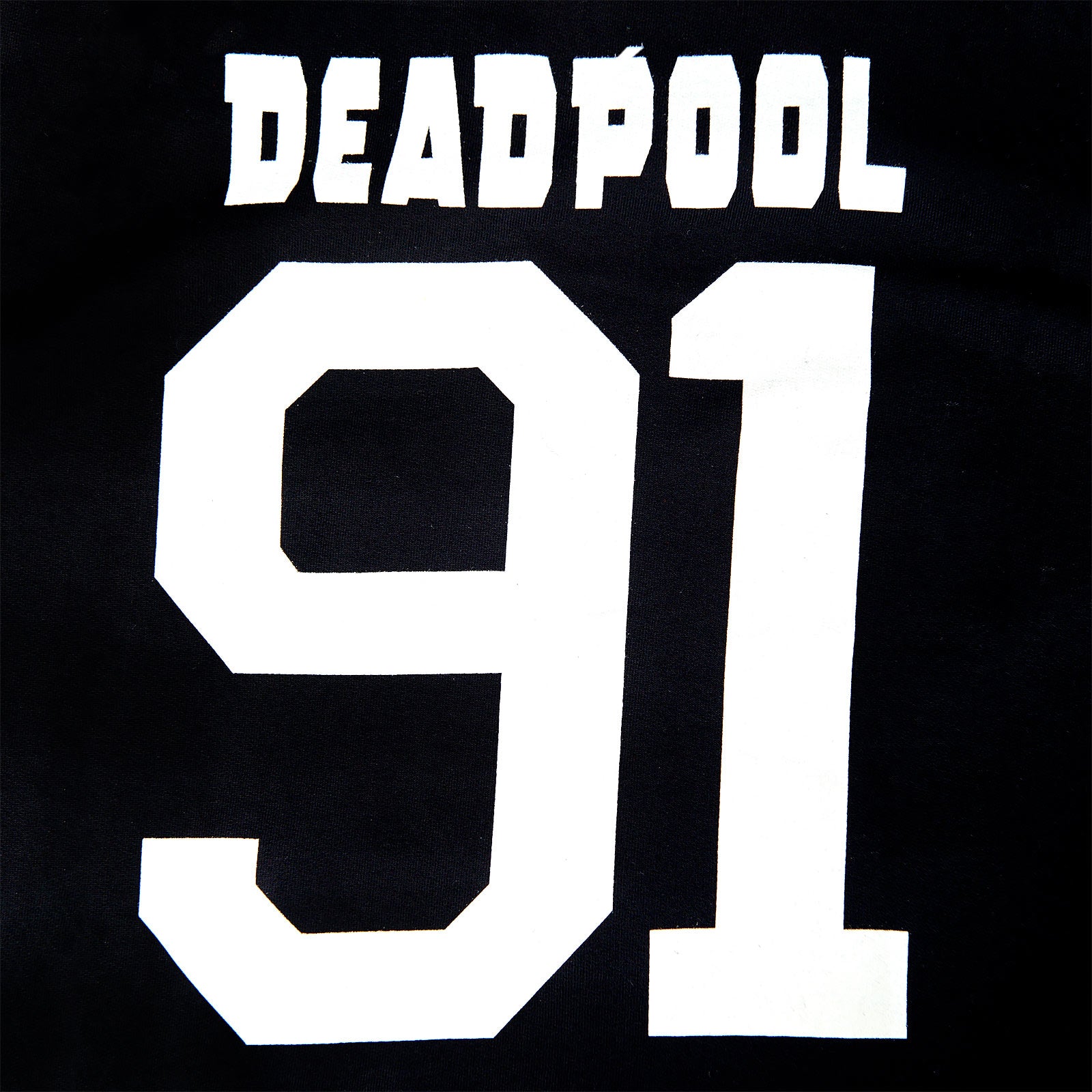 Produktbild Deadpool - Number 91 Kapuzenjacke schwarz