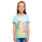 Produktbild Die Schöne und das Biest - Belle T-Shirt Kinder türkis