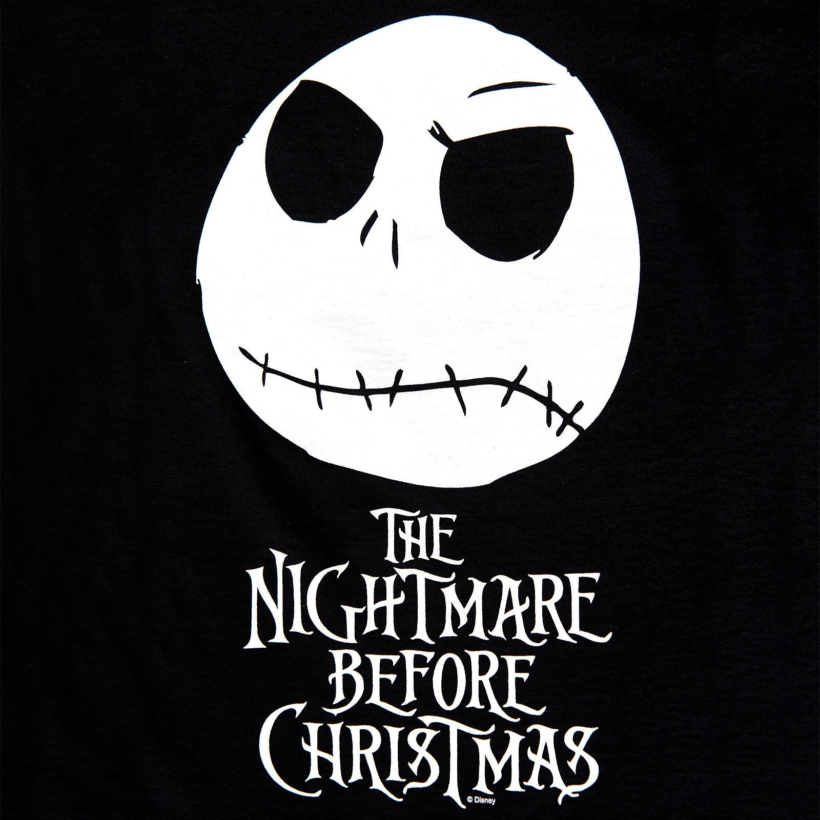 Produktbild Nightmare Before Christmas - Jack Skull T-Shirt Damen schwarz