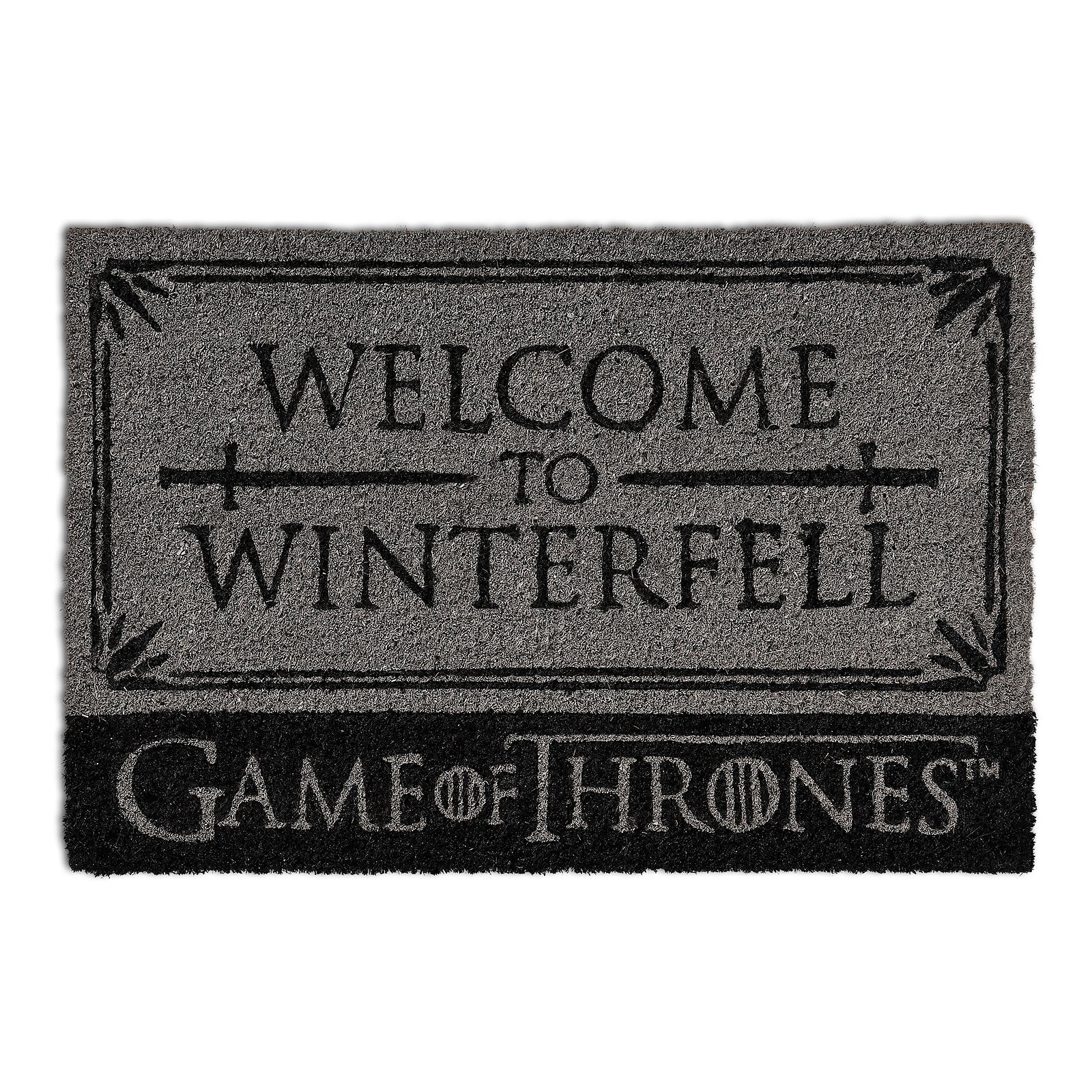 Produktbild Game of Thrones - Stark Welcome to Winterfell Fußmatte