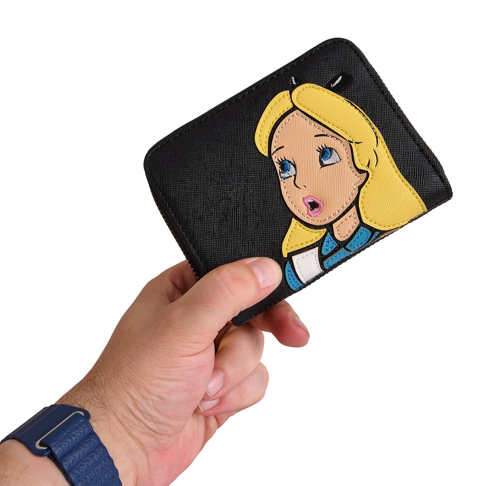 Produktbild Alice im Wunderland - Surprised Geldbörse schwarz