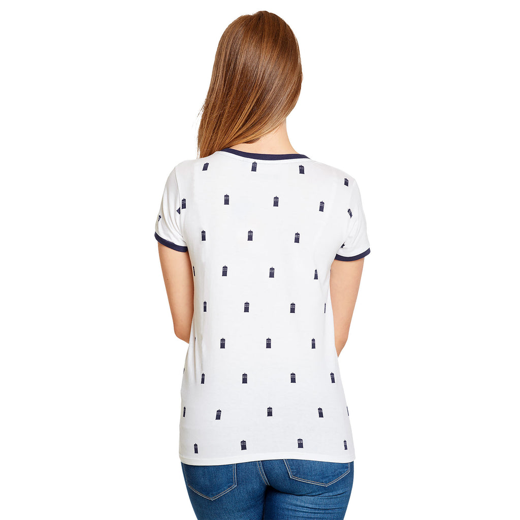 Produktbild Doctor Who - Doctor's Companion T-Shirt Damen weiß