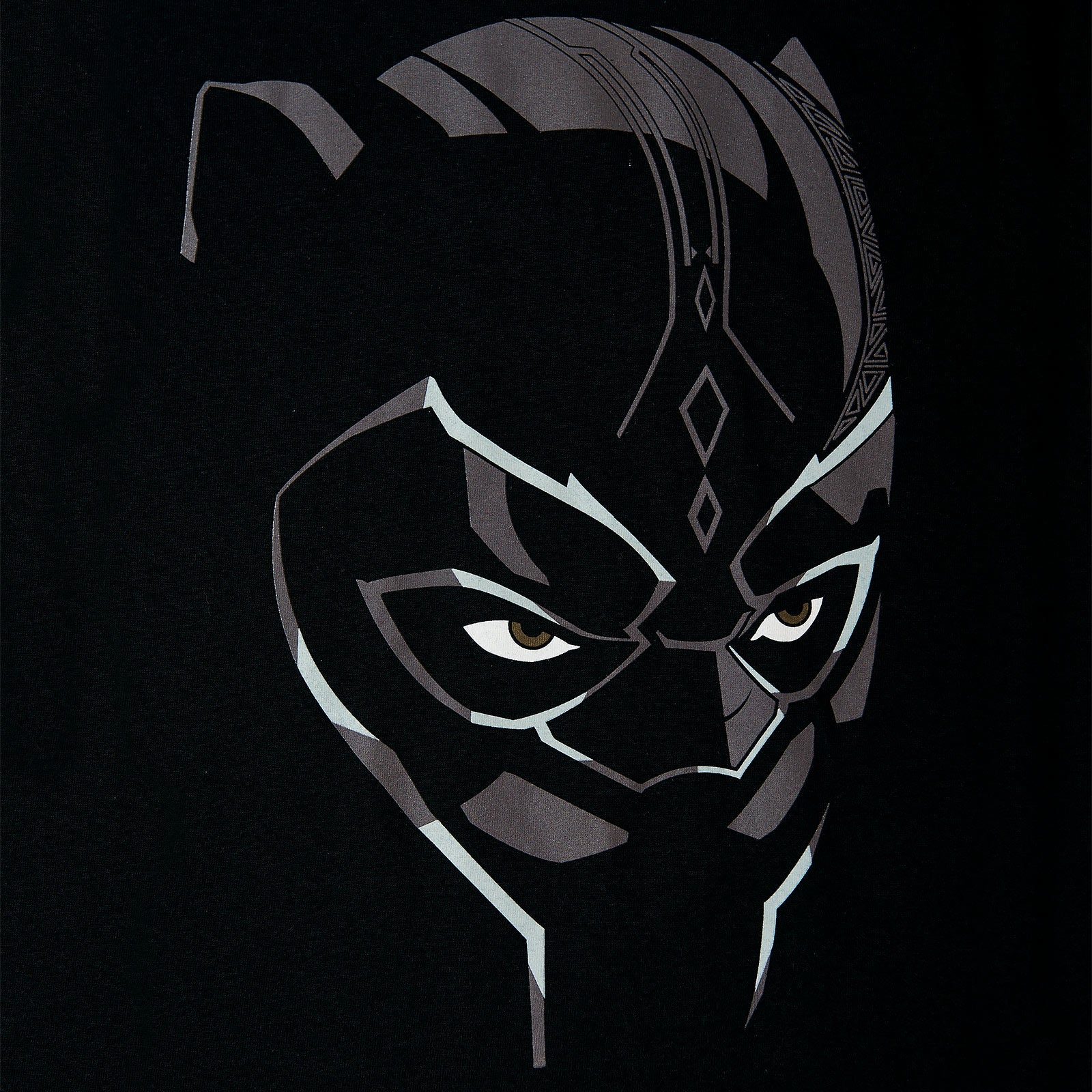 Produktbild Black Panther - Mask T-Shirt schwarz