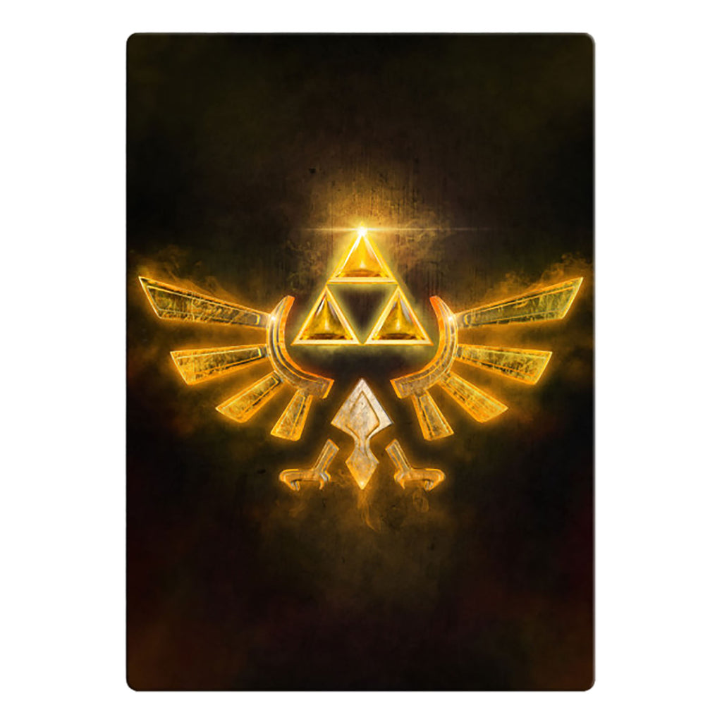 Produktbild Hyrule Logo Metall Poster für Zelda Fans