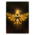 Produktbild Hyrule Logo Metall Poster für Zelda Fans