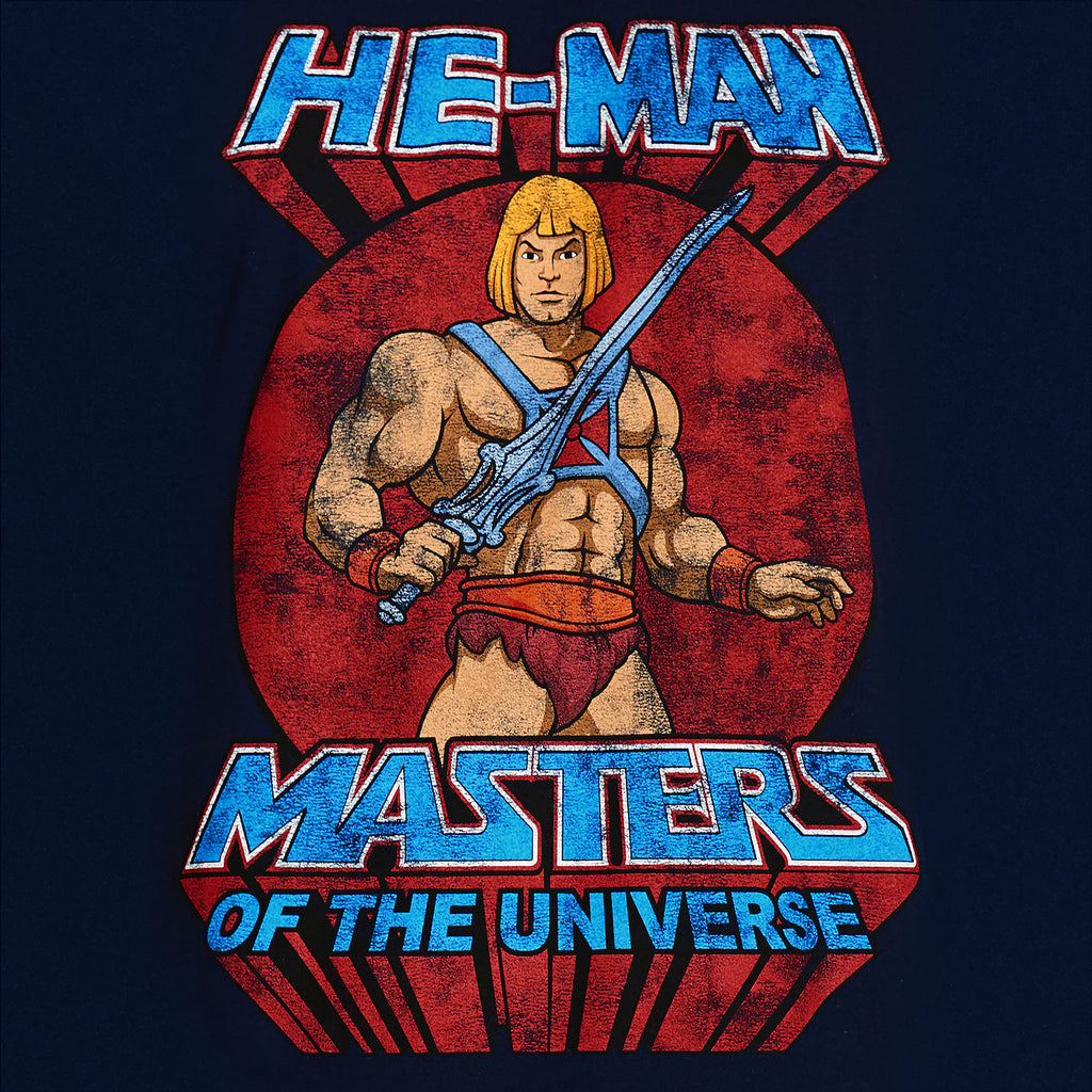 Produktbild Masters of the Universe - He-Man Pose T-Shirt blau
