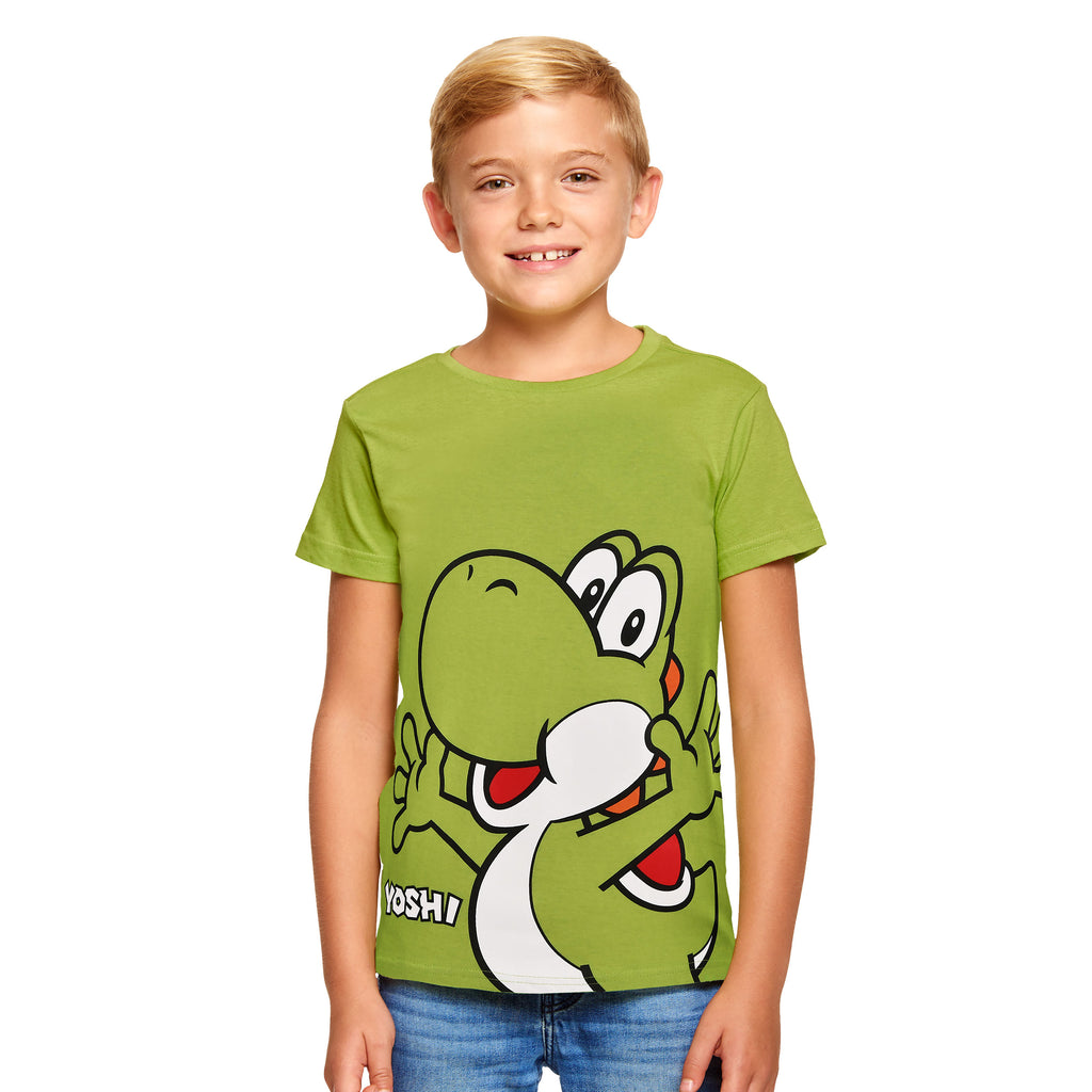 Produktbild Super Mario - Yoshi T-Shirt Kinder grün