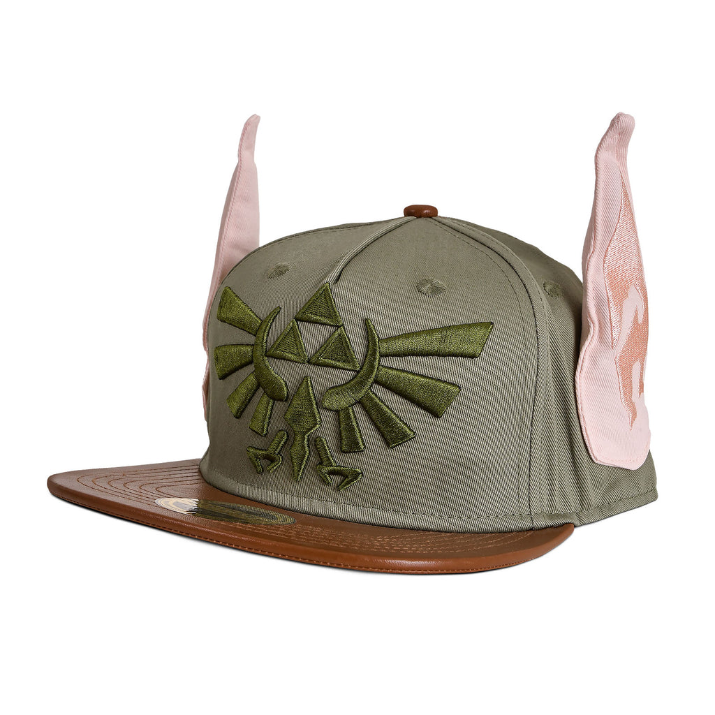 Zelda - Hyrule Logo Snapback Cap mit Link Ohren