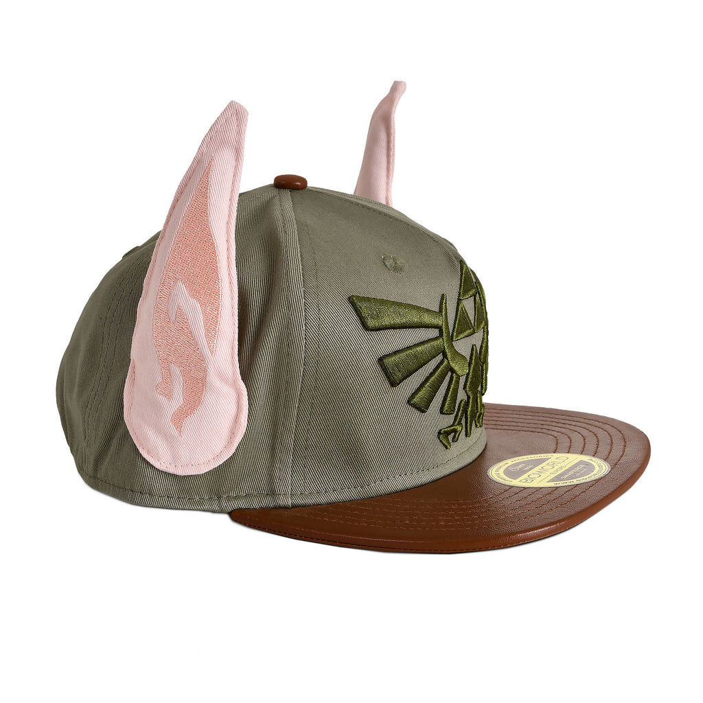 Produktbild Zelda - Hyrule Logo Snapback Cap mit Link Ohren
