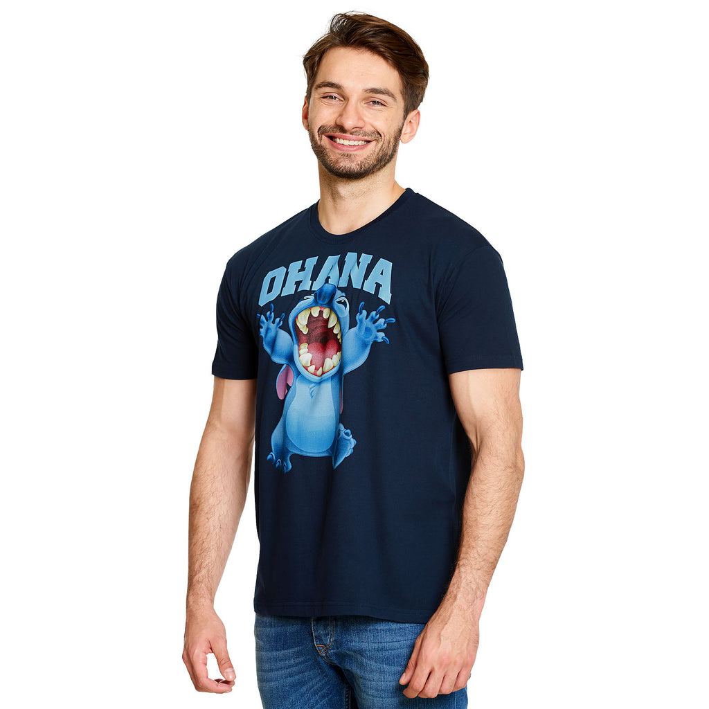 Produktbild Lilo & Stitch - Ohana T-Shirt blau