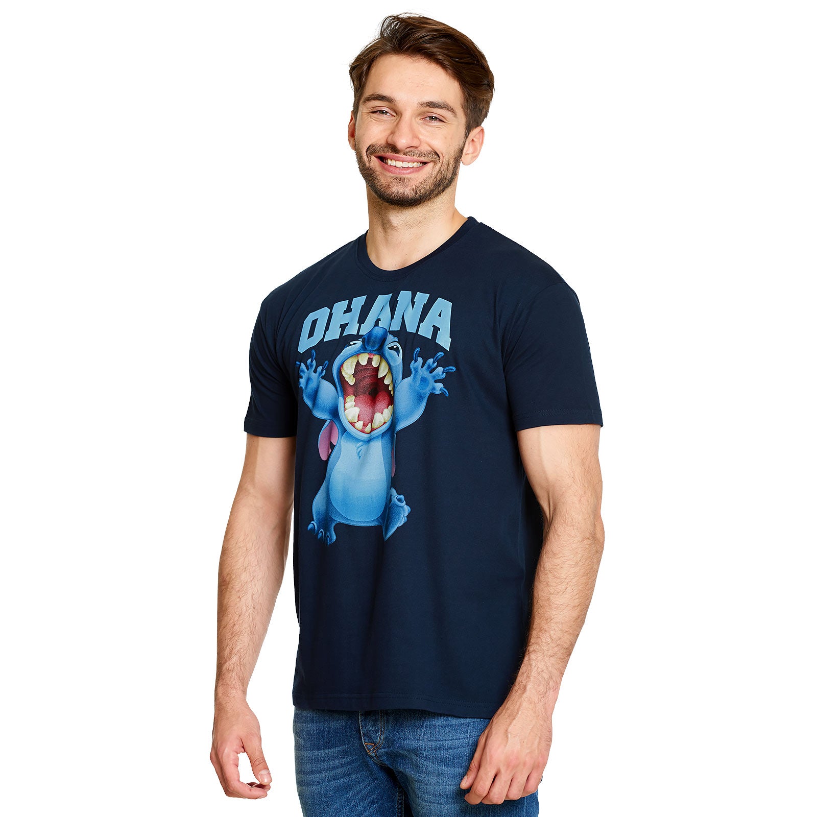 Produktbild Lilo & Stitch - Ohana T-Shirt blau