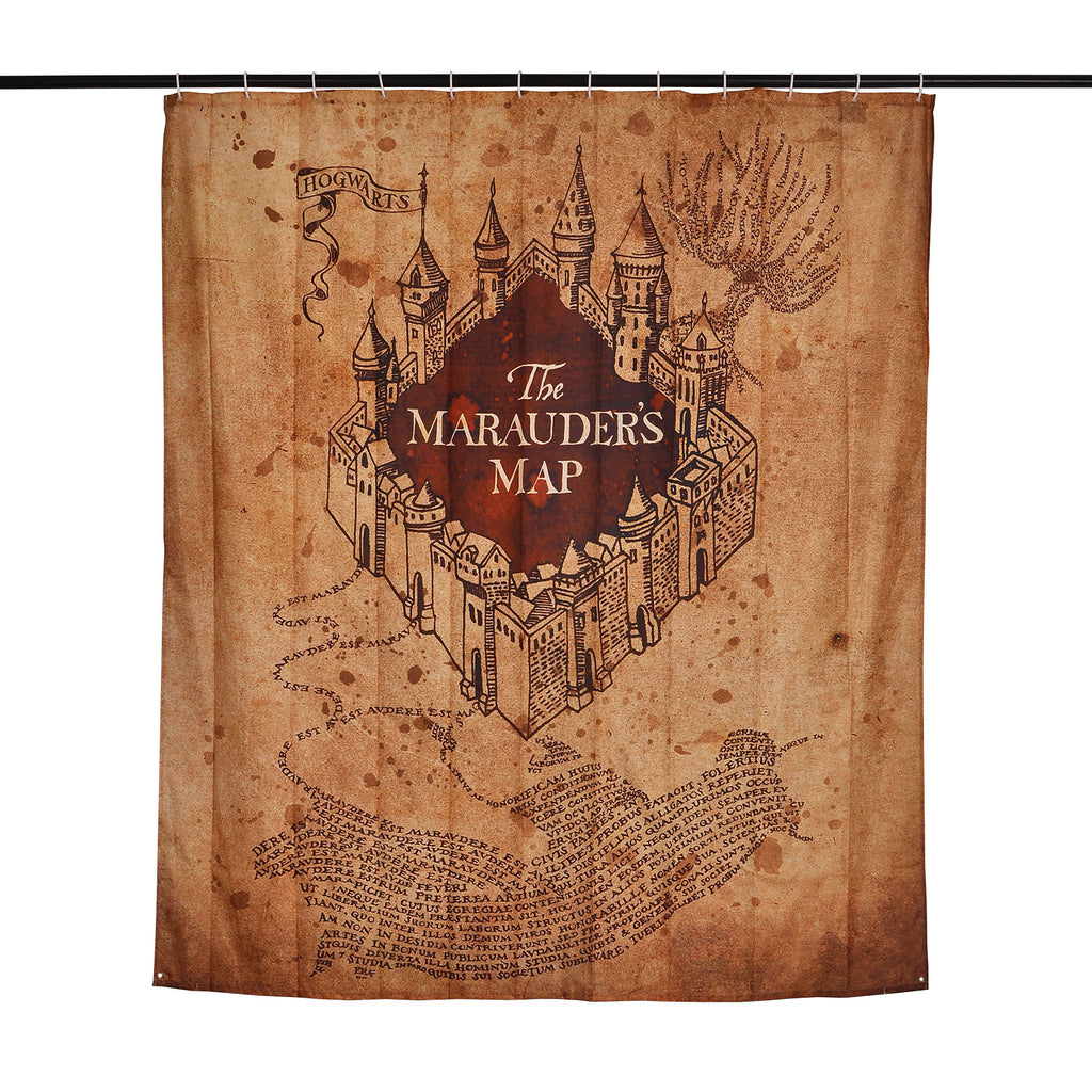 Produktbild Harry Potter - Karte des Rumtreibers Duschvorhang