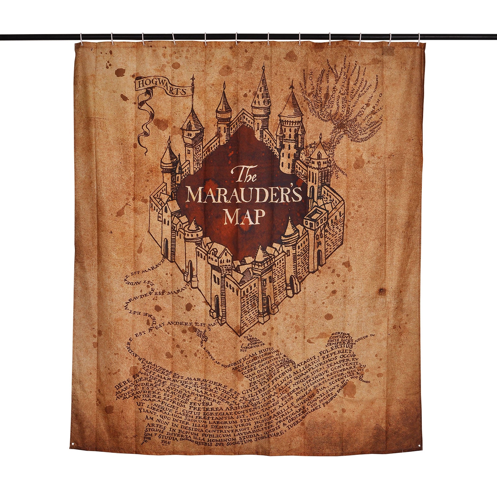 Produktbild Harry Potter - Karte des Rumtreibers Duschvorhang