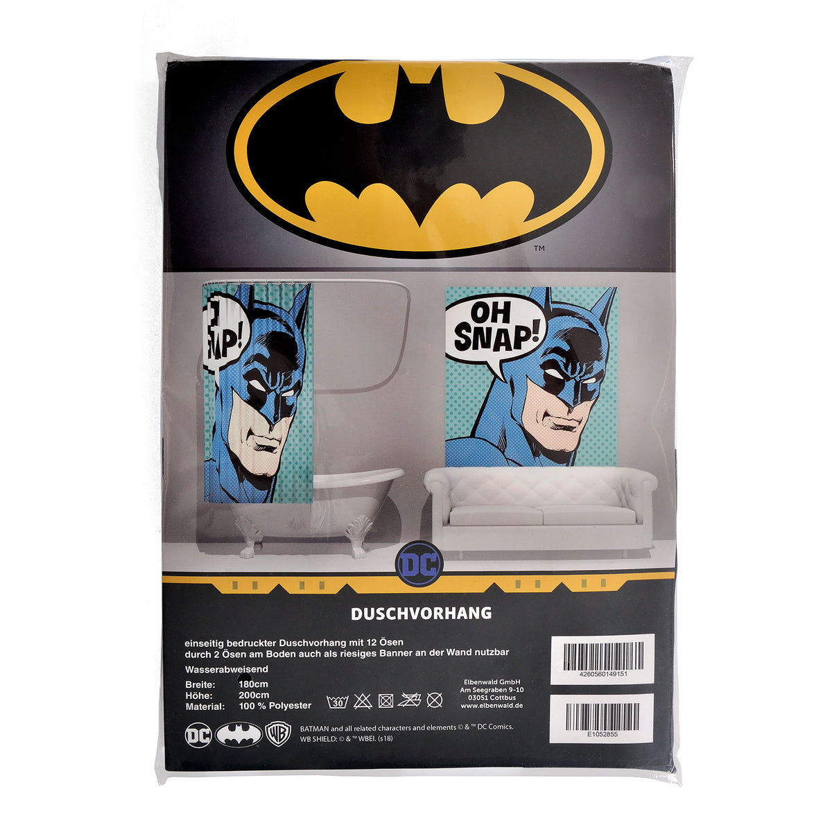 Produktbild Batman - Oh Snap Duschvorhang