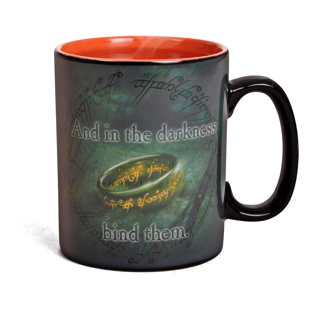 Produktbild Der Herr der Ringe - Saurons Ring Thermoeffekt Tasse