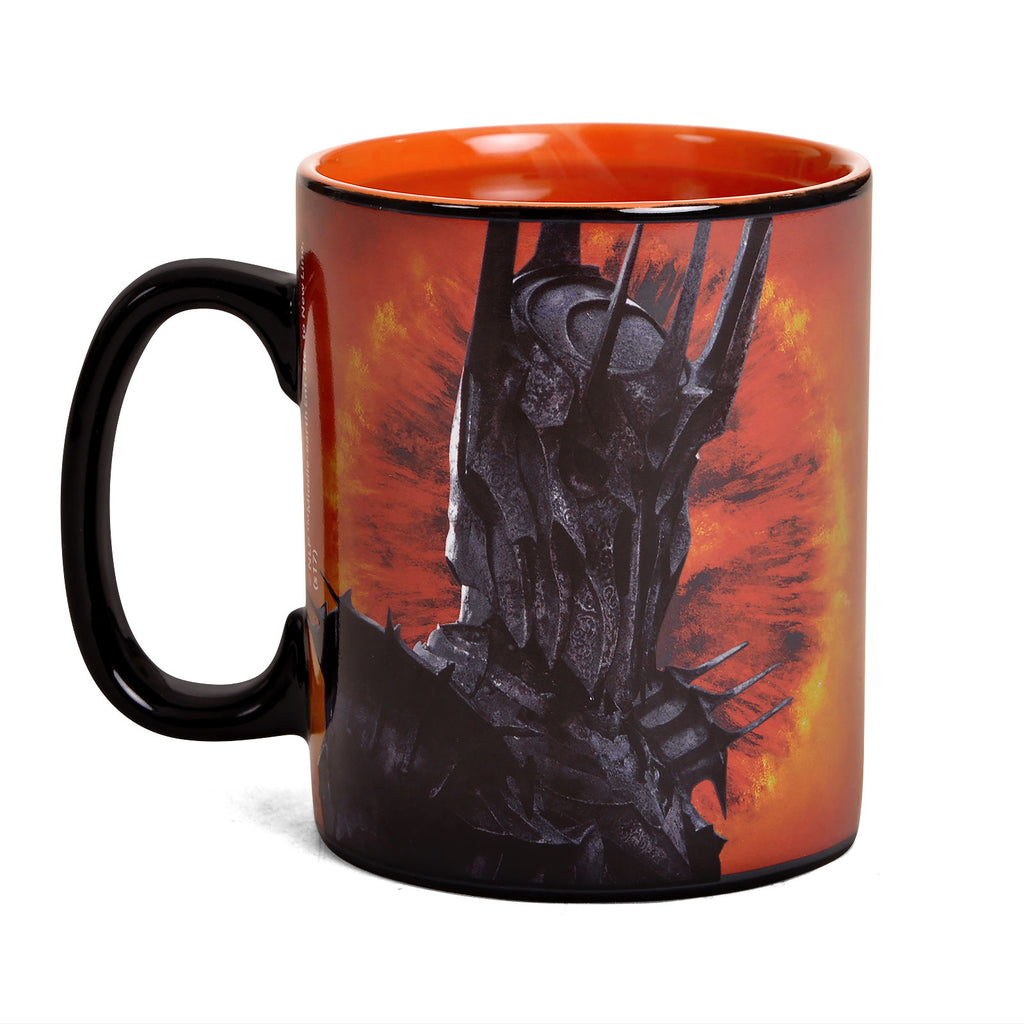 Produktbild Der Herr der Ringe - Saurons Ring Thermoeffekt Tasse