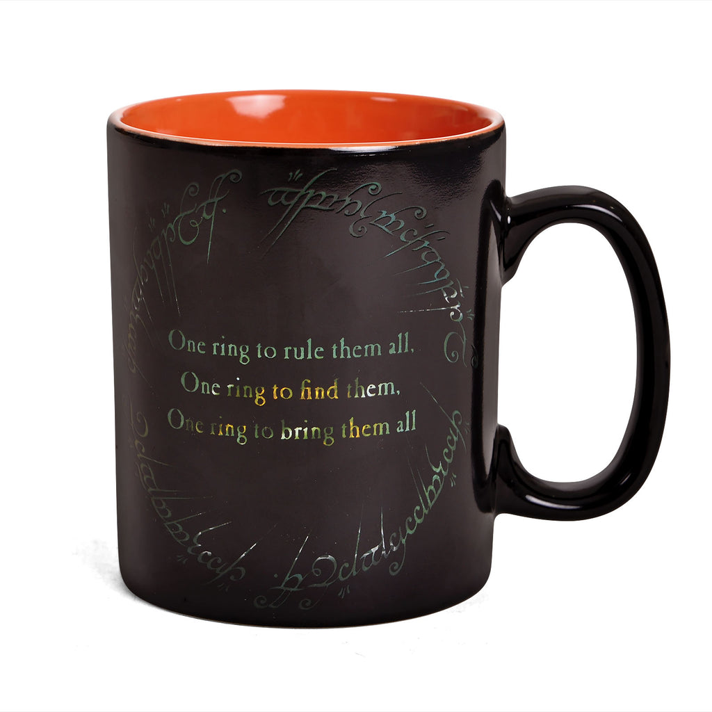 Produktbild Der Herr der Ringe - Saurons Ring Thermoeffekt Tasse