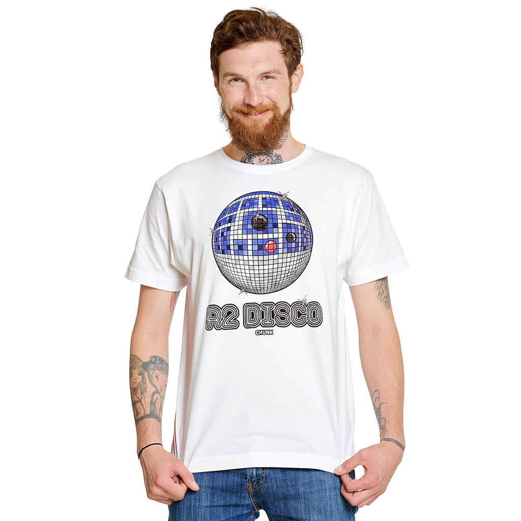 Produktbild Droid Disco T-Shirt für Star Wars Fans weiß