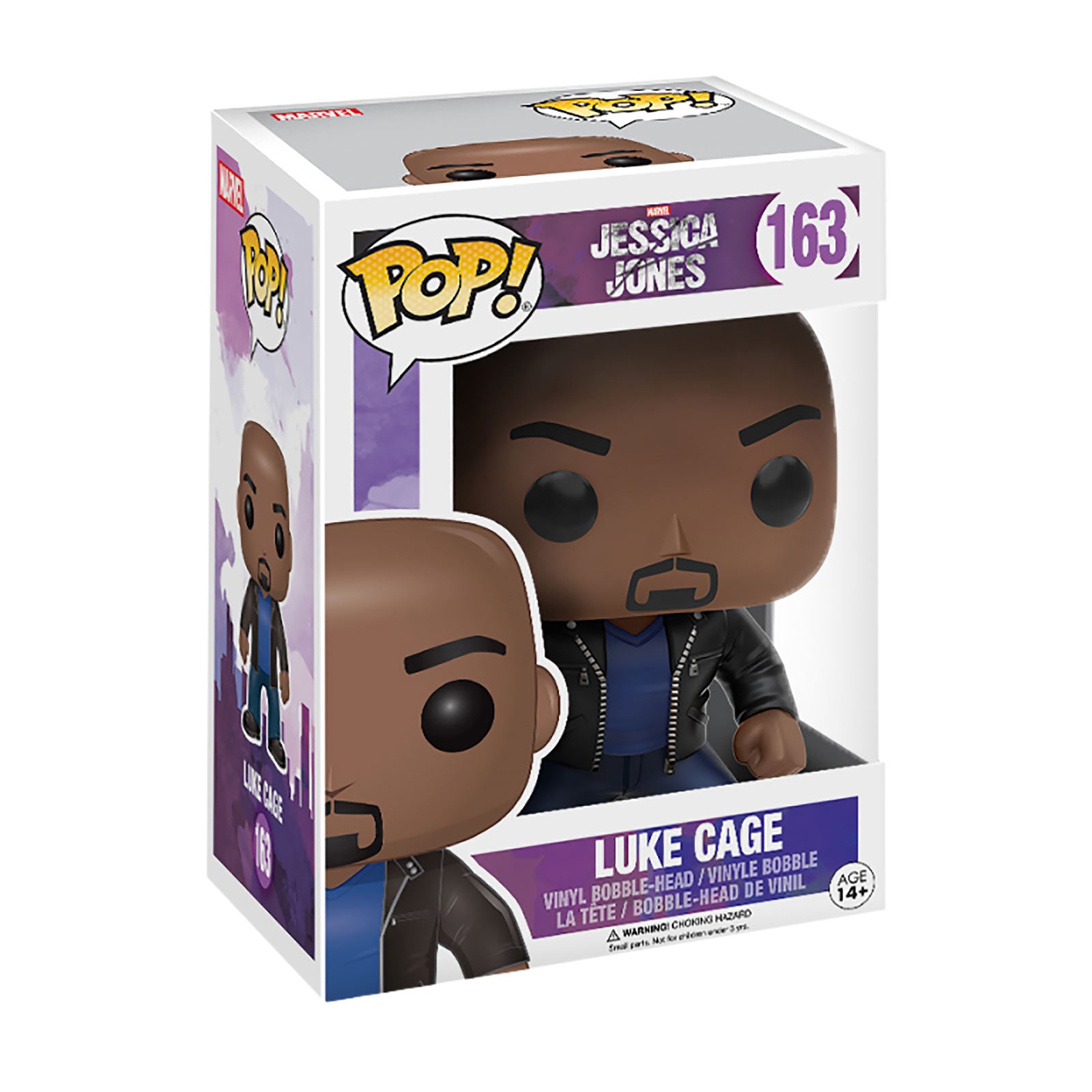 Produktbild Jessica Jones - Luke Cage Funko Pop Wackelkopf-Figur