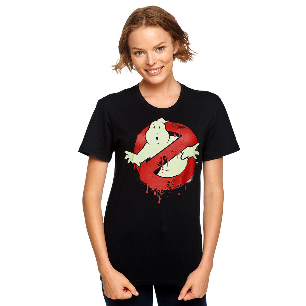 Produktbild Ghostbusters - Glow in the Dark Logo T-Shirt