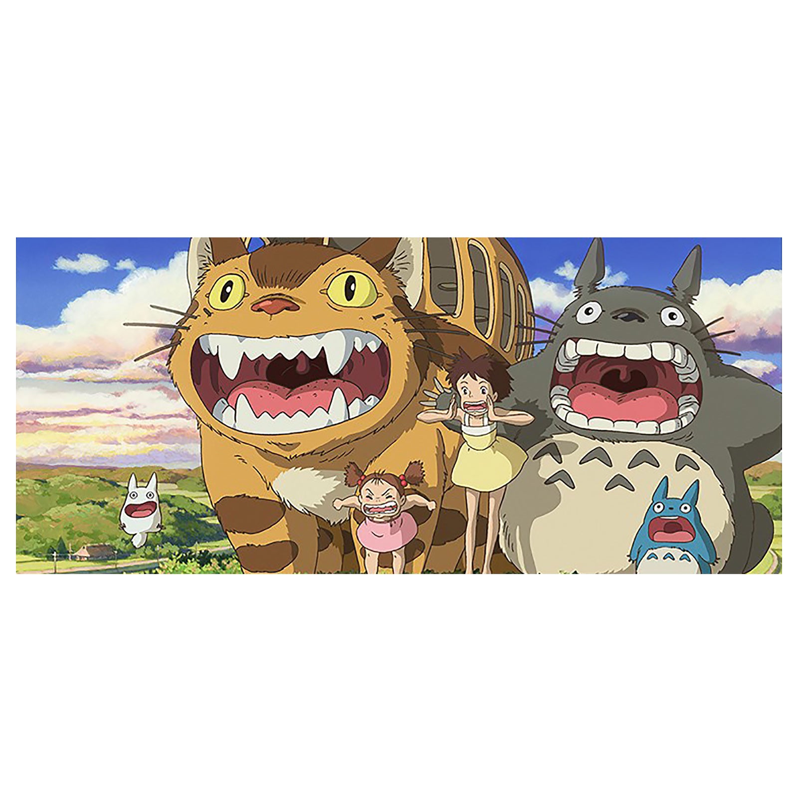 Produktbild Totoro & Katzenbus Tasse