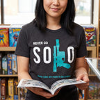Produktbild Star Wars - Never Go Solo T-Shirt grau