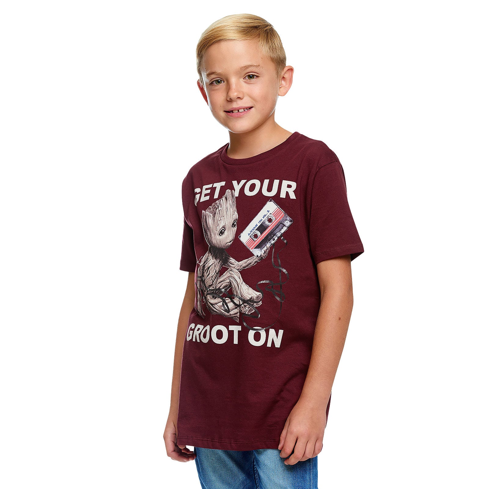 Produktbild Guardians of the Galaxy - Groot T-Shirt Kinder rot