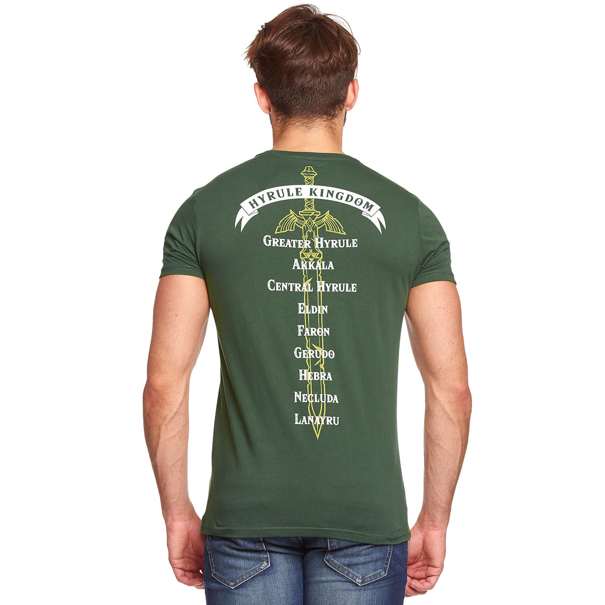 Produktbild Zelda - Hyrule Kingdom Tour T-Shirt grün