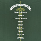 Produktbild Zelda - Hyrule Kingdom Tour T-Shirt grün