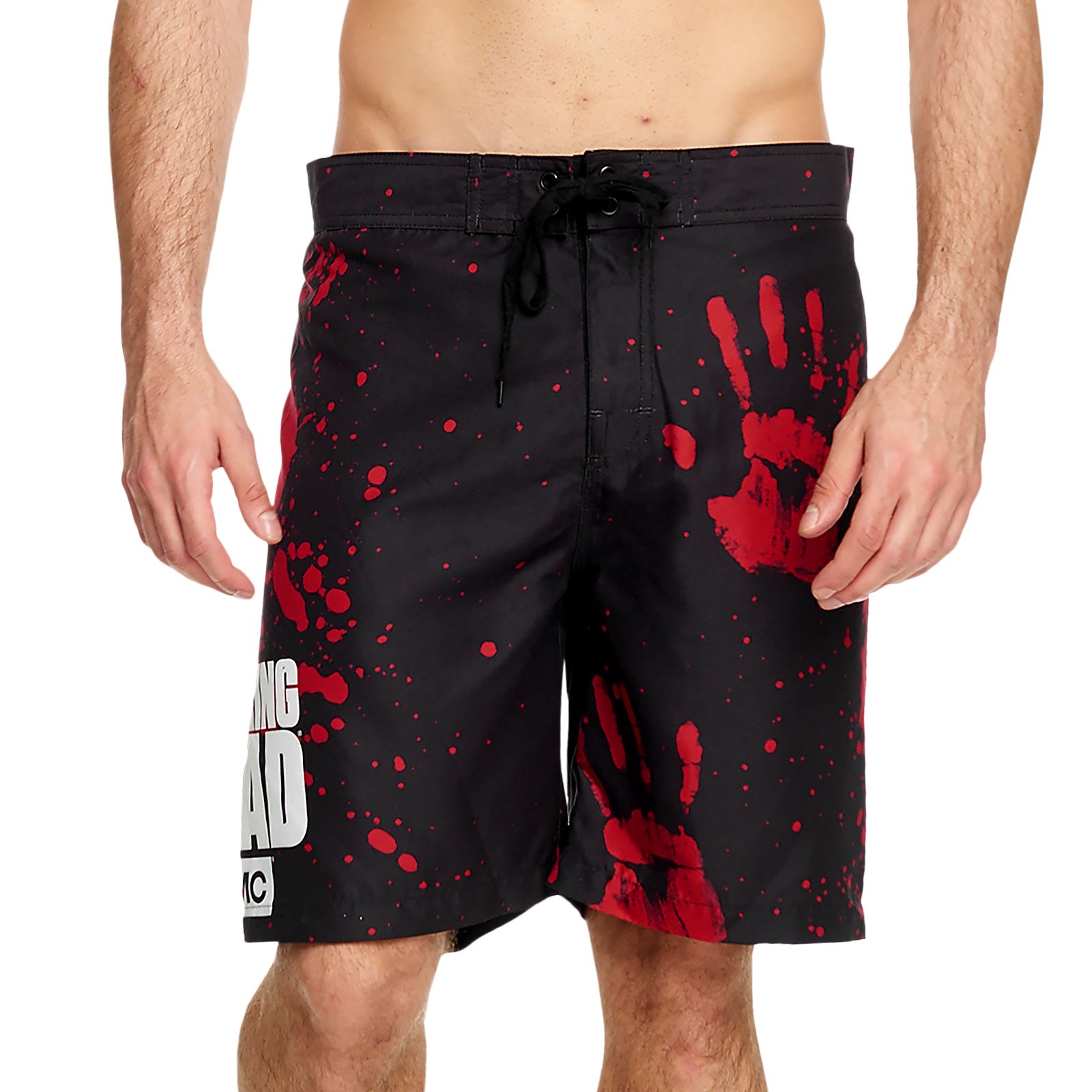 Produktbild Walking Dead - Blood Hands Badeshorts schwarz