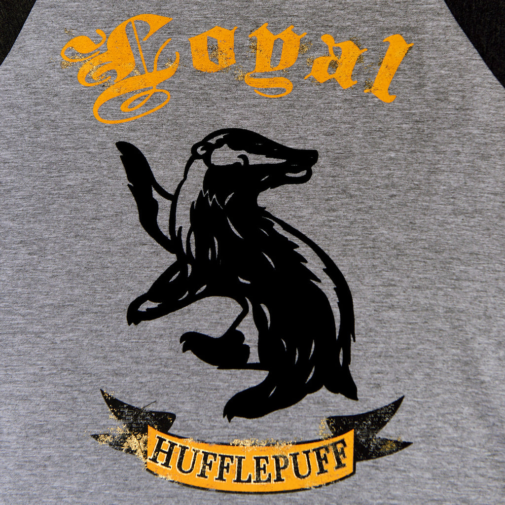 Produktbild Harry Potter - Loyal Hufflepuff T-Shirt grau