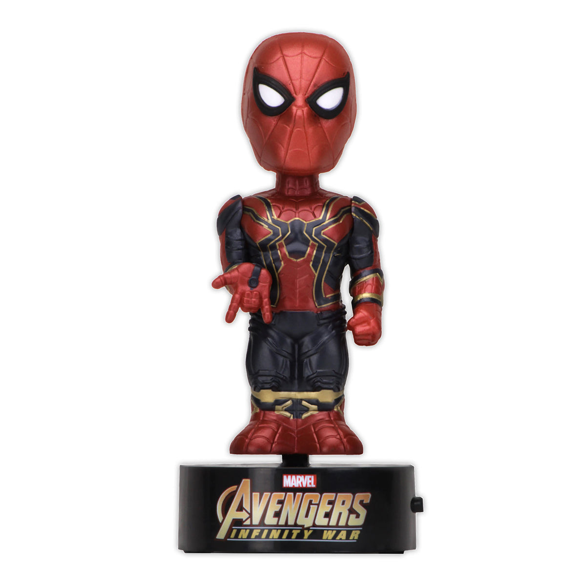 Product image Avengers - Iron Spider Body Knockers Solar Bobblehead