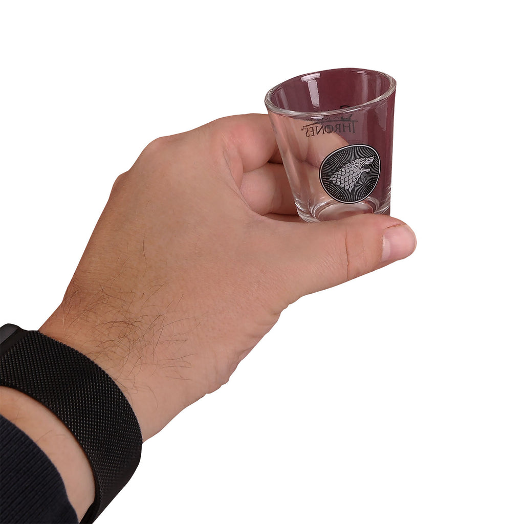 Produktbild Game of Thrones - Häuser Wappen Shots Gläserset