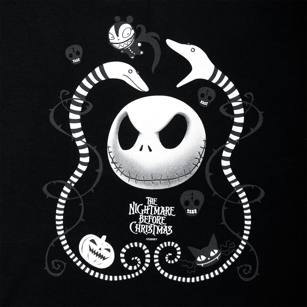 Produktbild Nightmare Before Christmas - Snakes & Skull T-Shirt Damen
