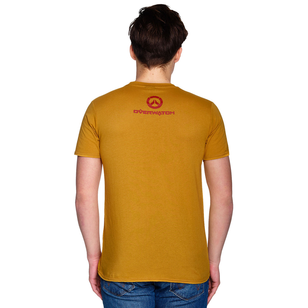 Produktbild Overwatch - Zenyatta Pixel T-Shirt gelb