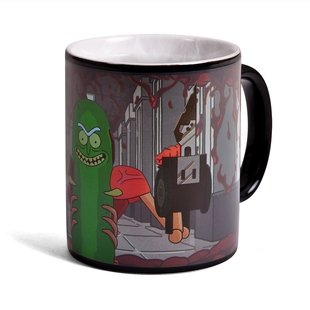 Produktbild Rick and Morty - Pickle Rick Thermoeffekt Tasse